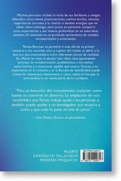 ¡Mamá, he visto al abuelo! Contraportada