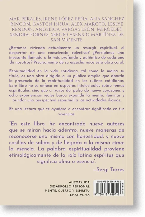 Historias que comparten la llegada a la espiritualidad desde los milagros, pasando por el humor y la alegría hasta la enfermedad y la psicología.
